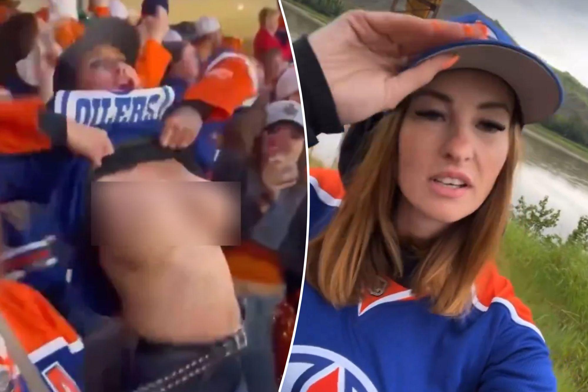 Oilers Flashing Fan Signs With Playboy After Viral Video Good Luck