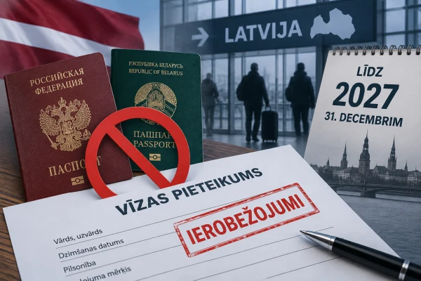 Latvia Explains Push to Extend Entry Restrictions for Russians and Belarusians