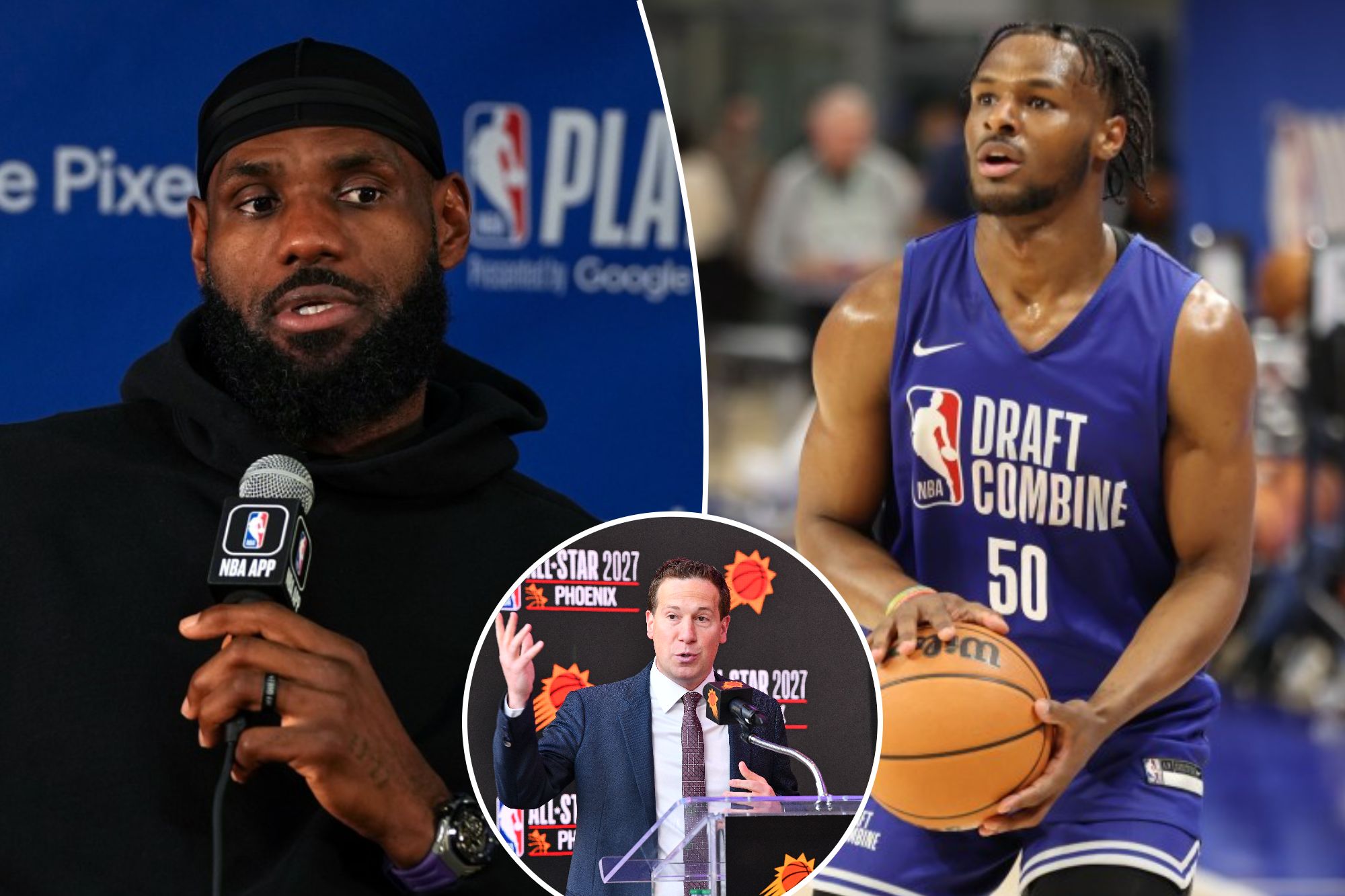 Bill Simmons Jokes About Using Bronny James as “Kryptonite” Against LeBron