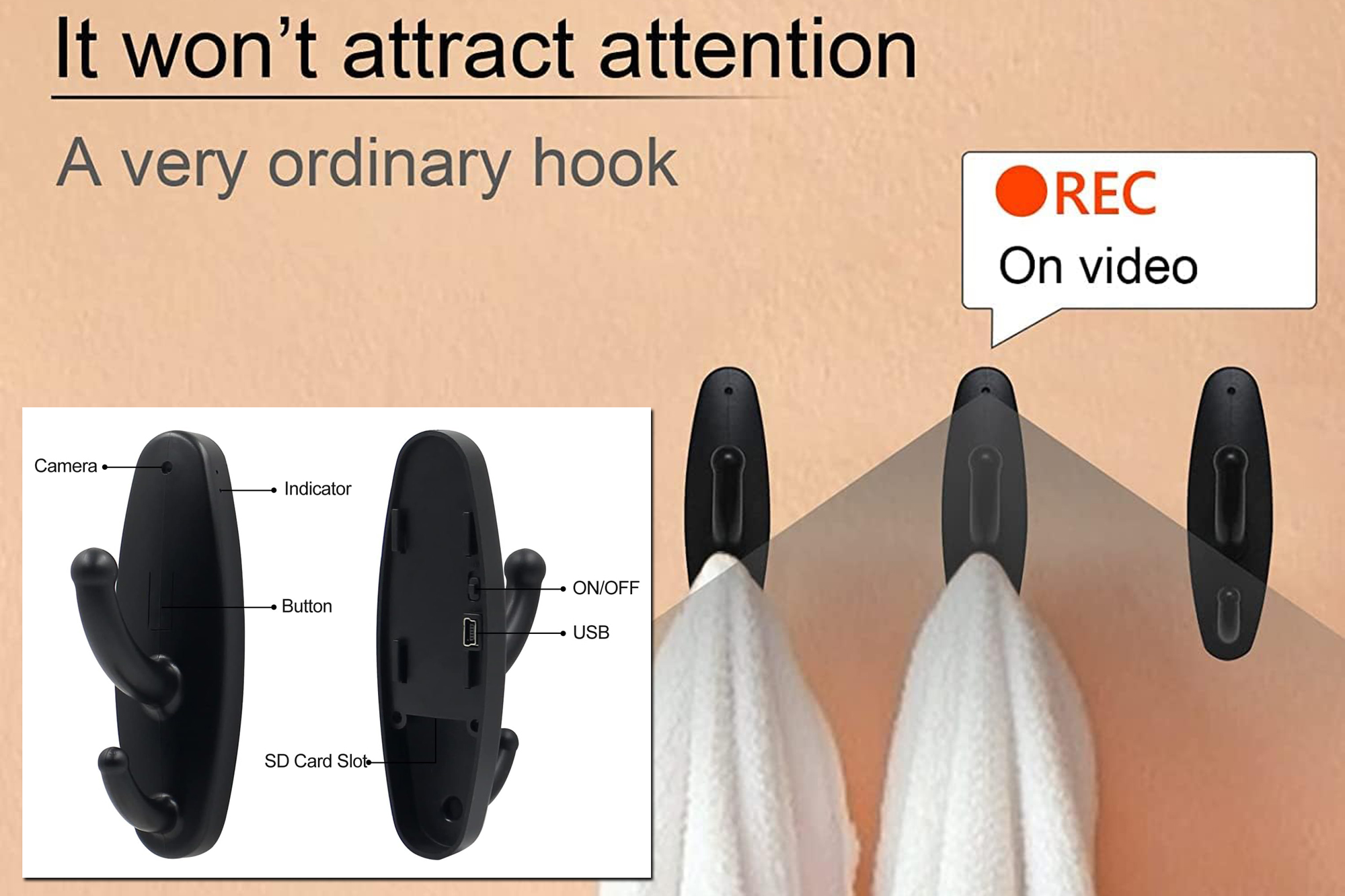 Amazon still sells clothes hook ‘spy camera’ used by man to watch ...