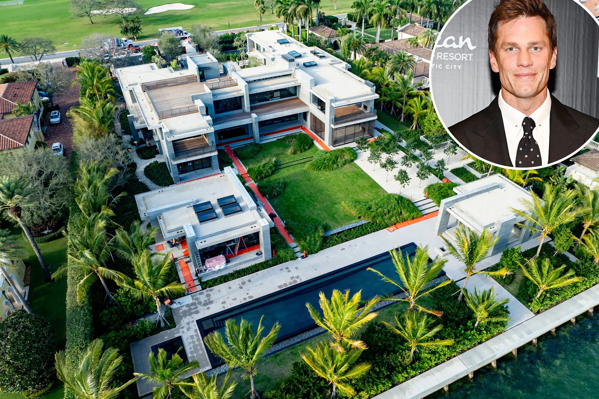 Tom Bradys Luxe Waterfront Mansion Nears Completion In Miamis Exclusive ‘billionaire Bunker 0428