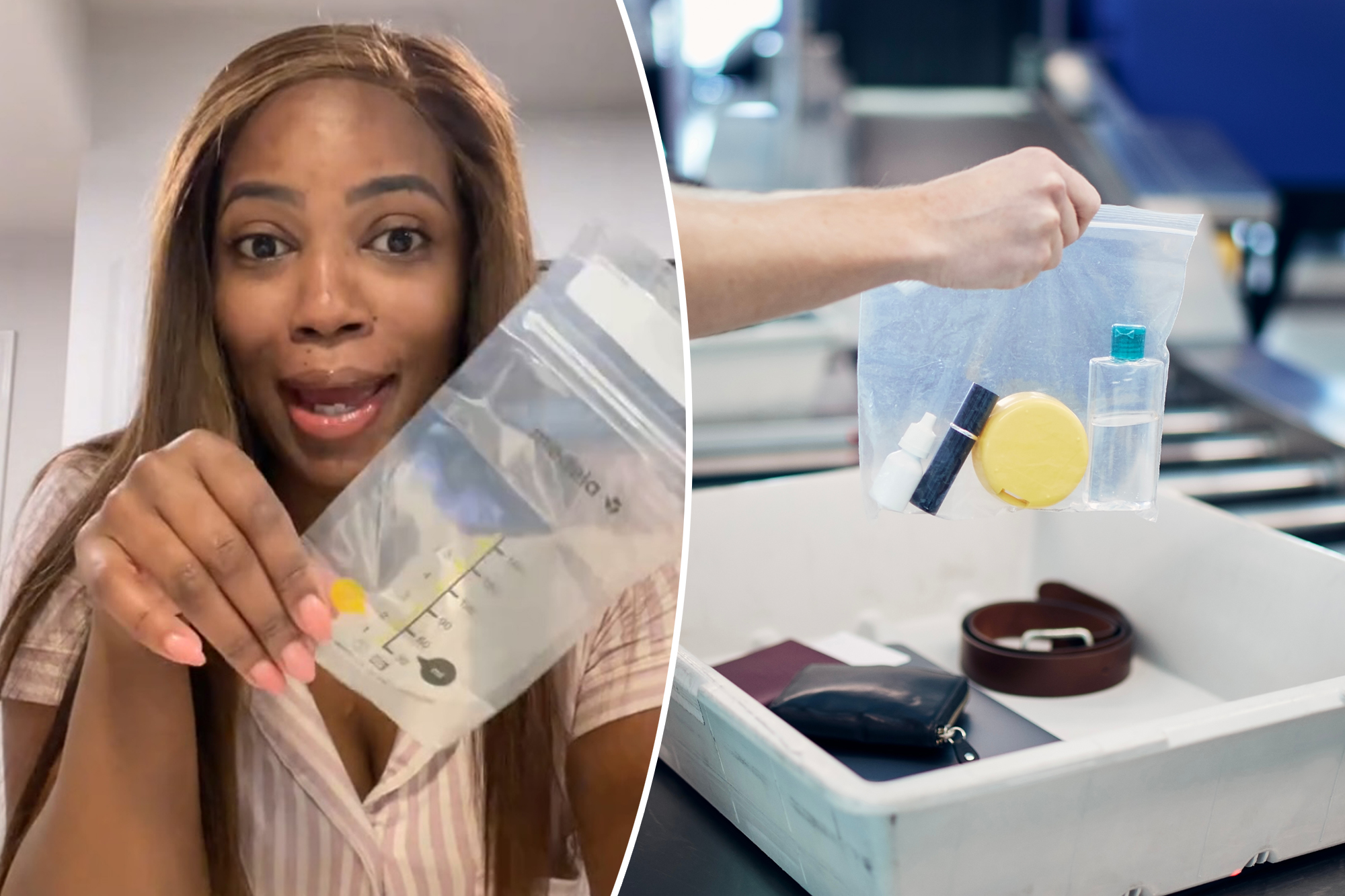 I’m a flight attendant — here’s how to easily get liquids through