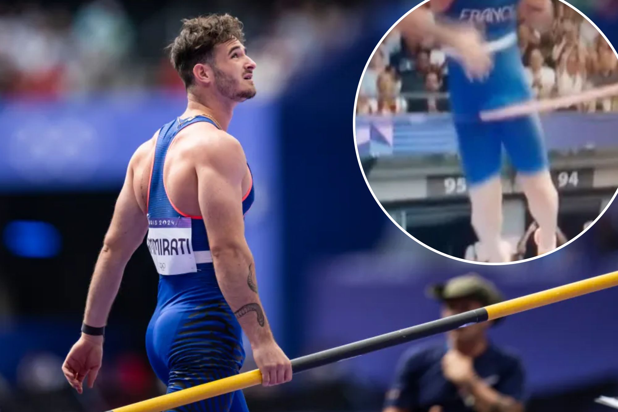 French pole vaulter Anthony Ammirati misses Olympic final after manhood