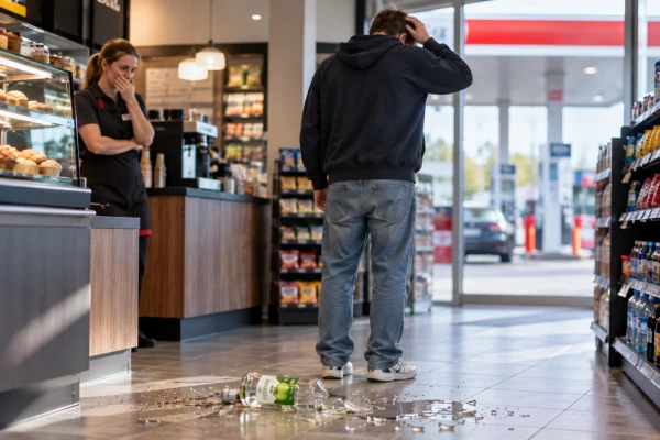 Heartbreaking Incident at Latvian Gas Station Sparks Social Media Debate