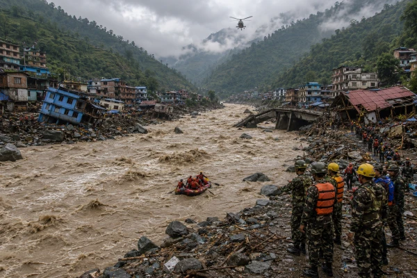 Photo: Inbox Nepal-China Border Floods: Death Toll Nears 800 With Thousands Missing