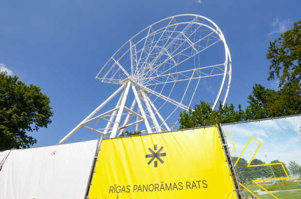 Panoramas Rats Riga FOTO: Rīgas panorāmas rats