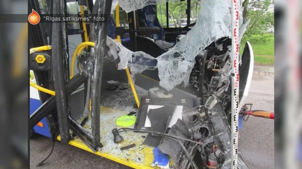 After the accident, the trolleybus driver was presented with a shocking ...