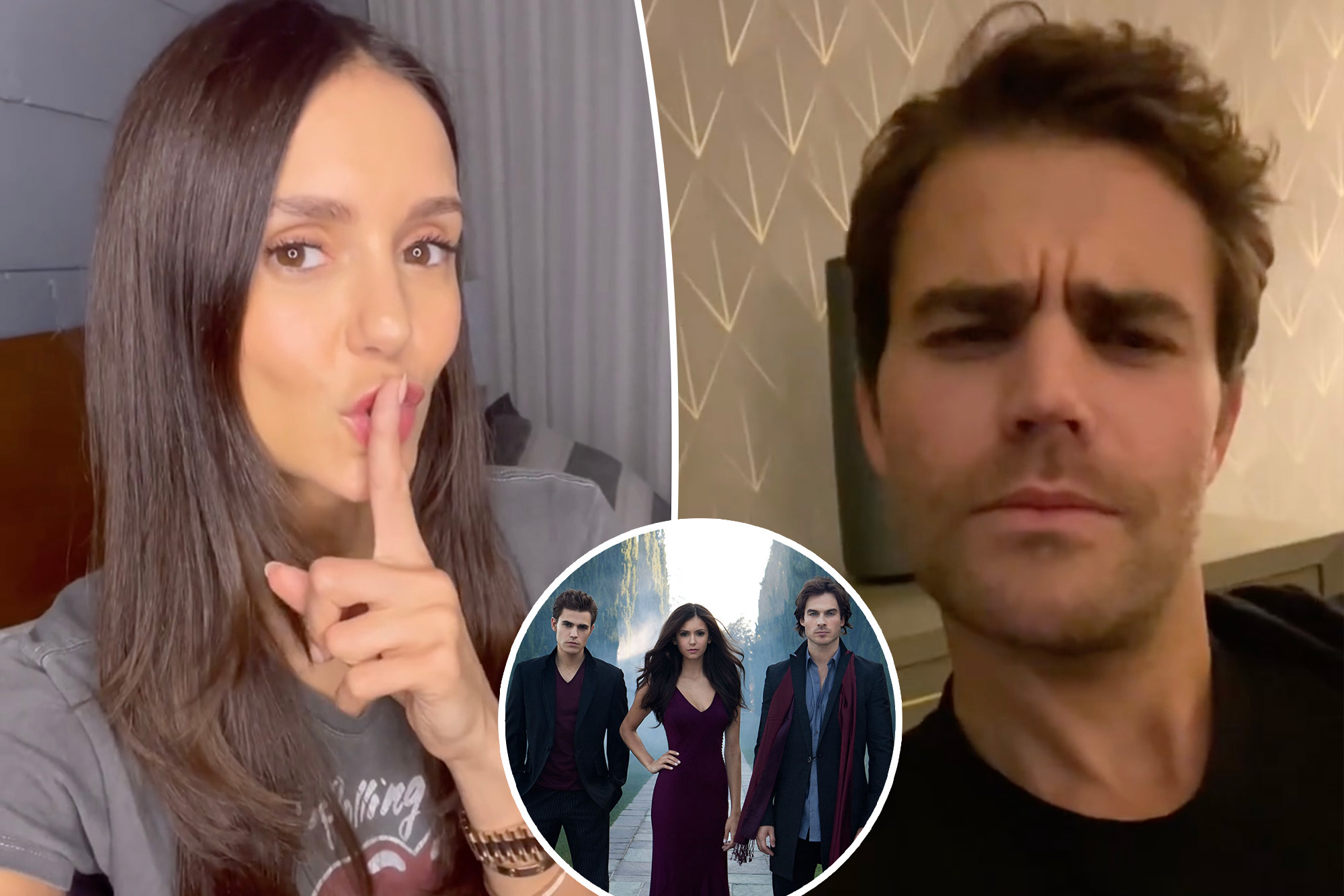 Nina Dobrev And Paul Wesley Drop Major Hint For Vampire Diaries Reunion Minus Ian Somerhalder