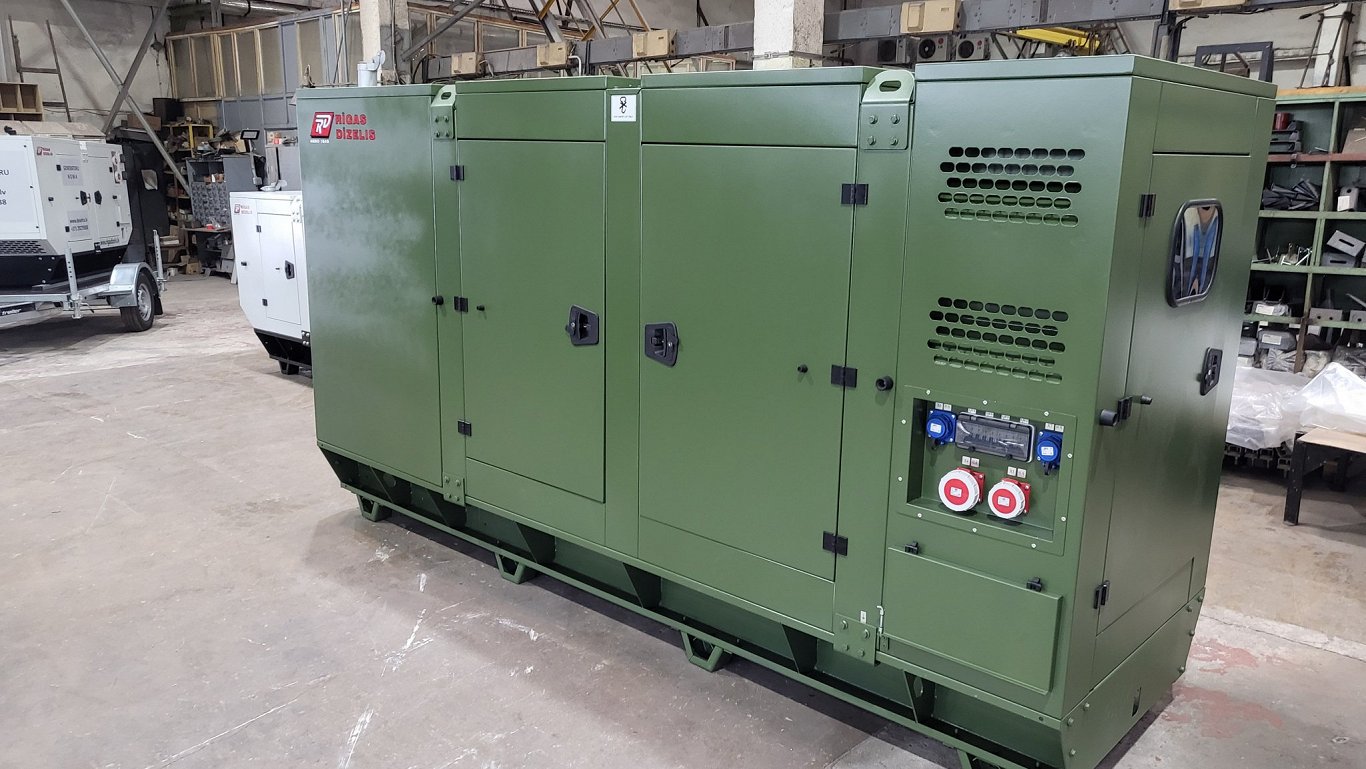 Latvia will use VAT rebate to buy 12 more diesel generators for Ukraine
